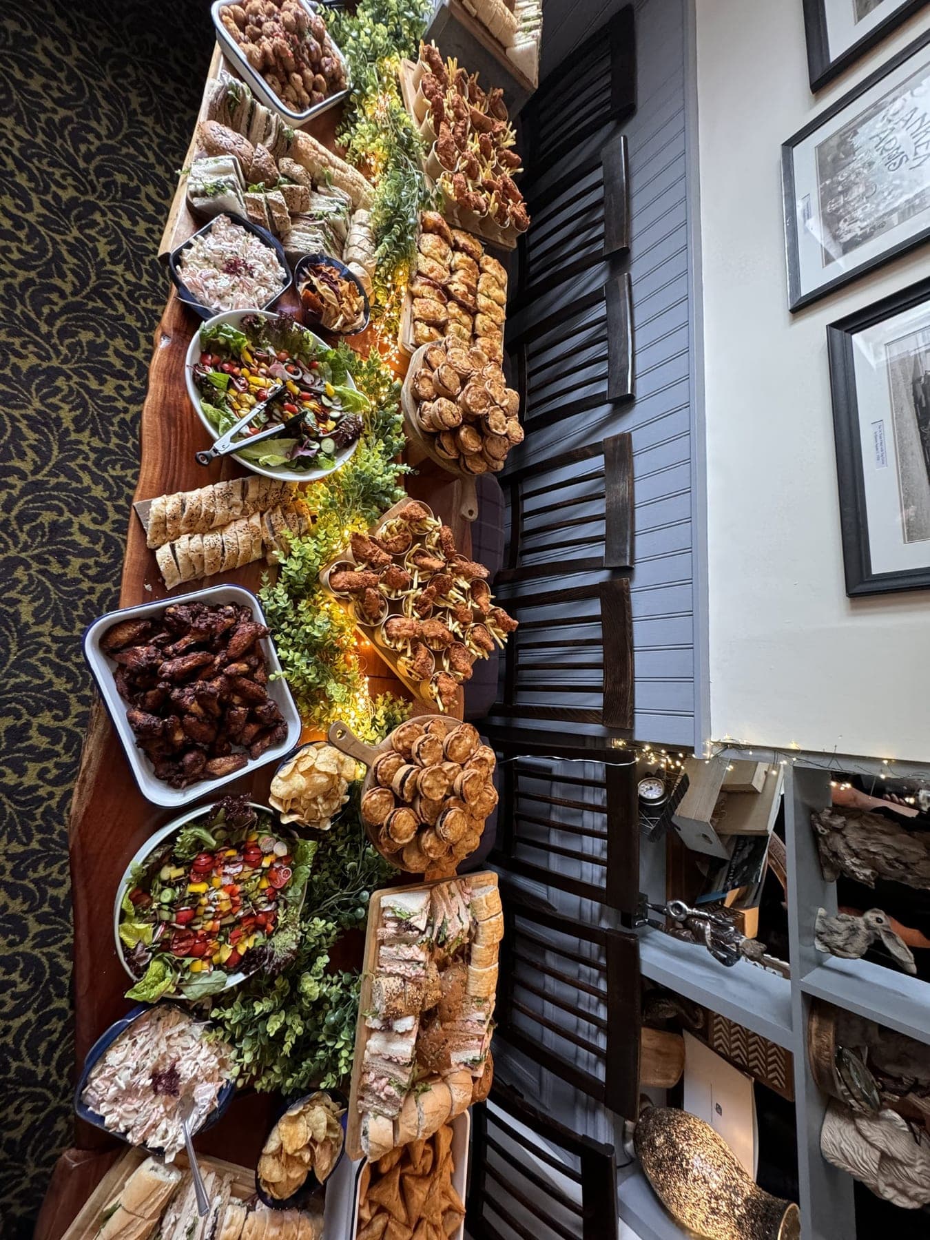 A grazing table for a private party